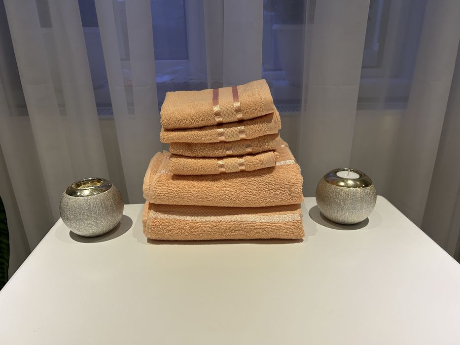 Set 6 prosoape 100% bumbac