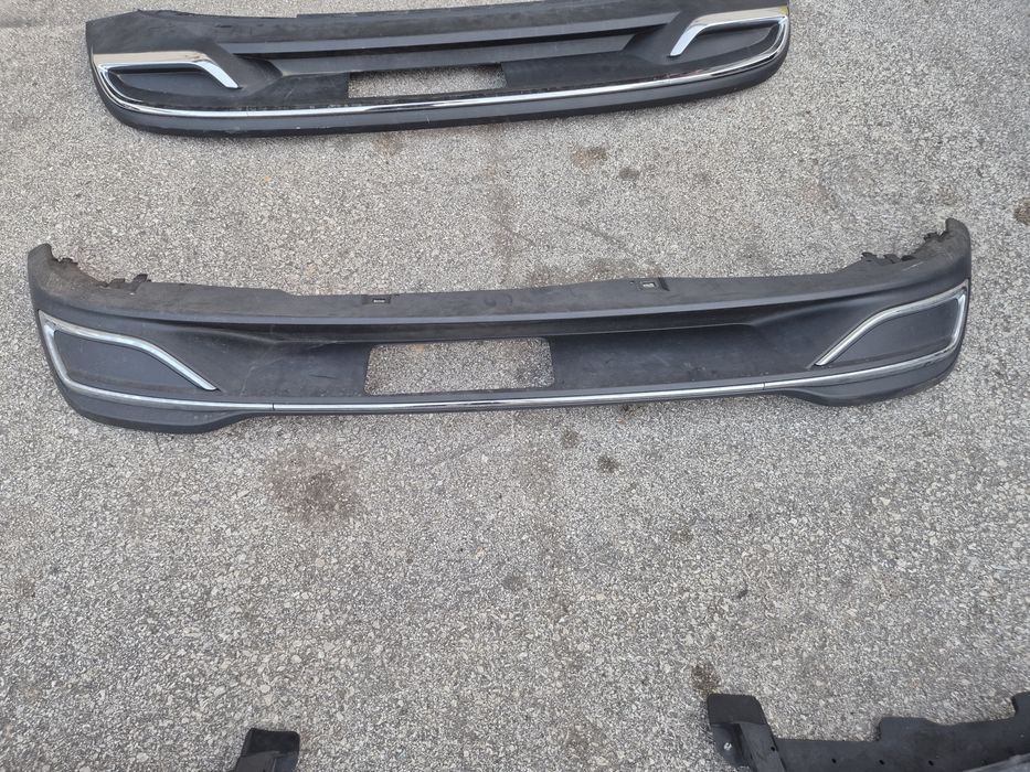 Дифузьор Фолксваген Голф 8 спойлер VW Golf VIII заден