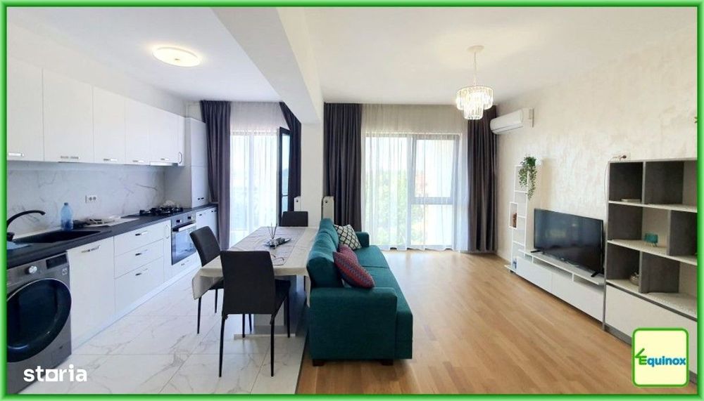 Apartament cu 2 camere mobilat de închiriat, MRS Residence, ECX09976