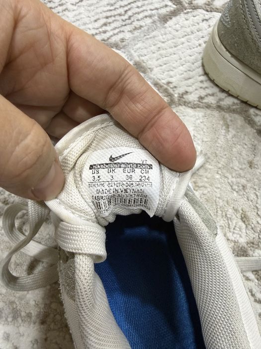 Кроссовки кеды Nike air jordan оригинал 36