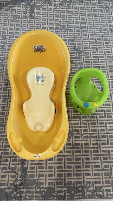 Ванночка, горка, стульчик как Новые