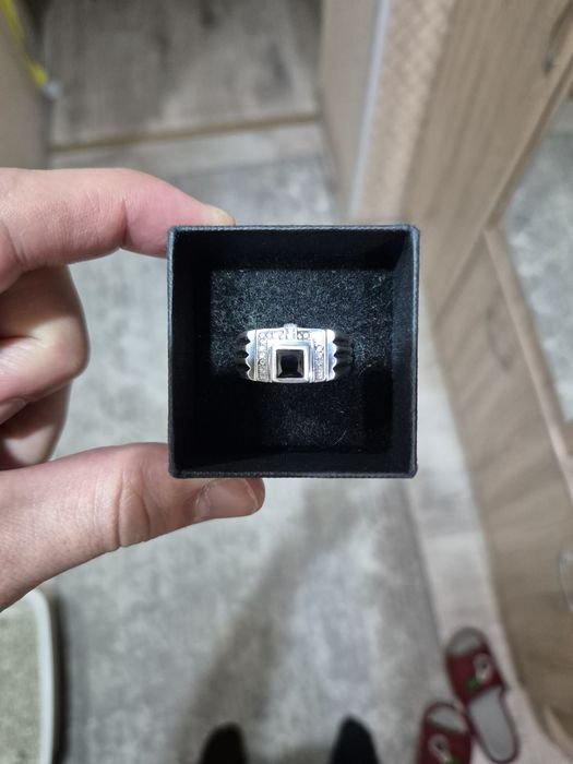 Печатка кольцо из серебра