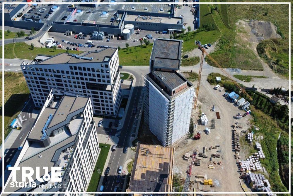 Studio de vânzare, 39m² + 6m² balcon, Skyline City! — fotografia 1