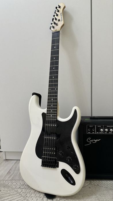 продам электрогитару с комбоусилителем