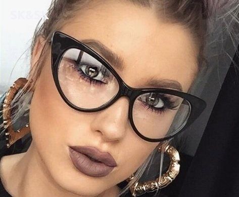 ТOM FORD дамски очила котешко око стъкла без диоптър защита UV400