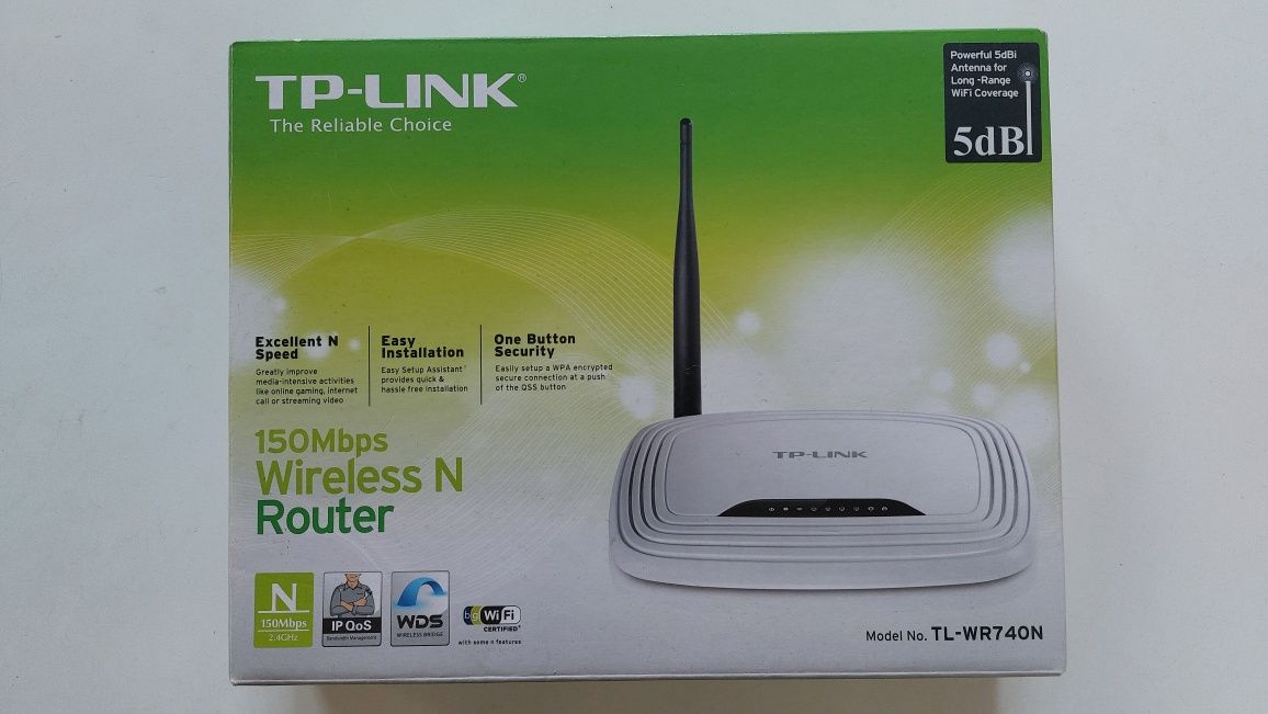 TP-LINK TL-WR740N рутер Wireless N Router 150Mbps гр. Варна Гранд Мол ...