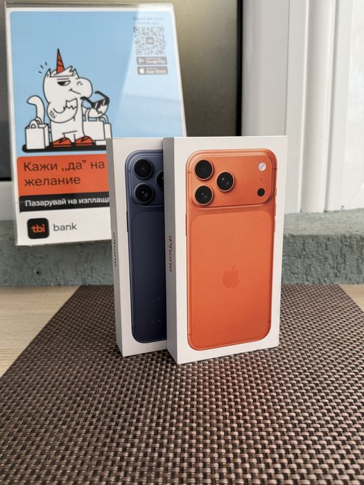 НОВ! 2Tb *ЛИЗИНГ* iPhone 17 Pro Max Cosmic Orange / Deep Blue