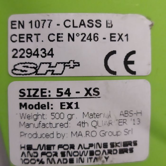 Шлем горнолыжный детский б/у