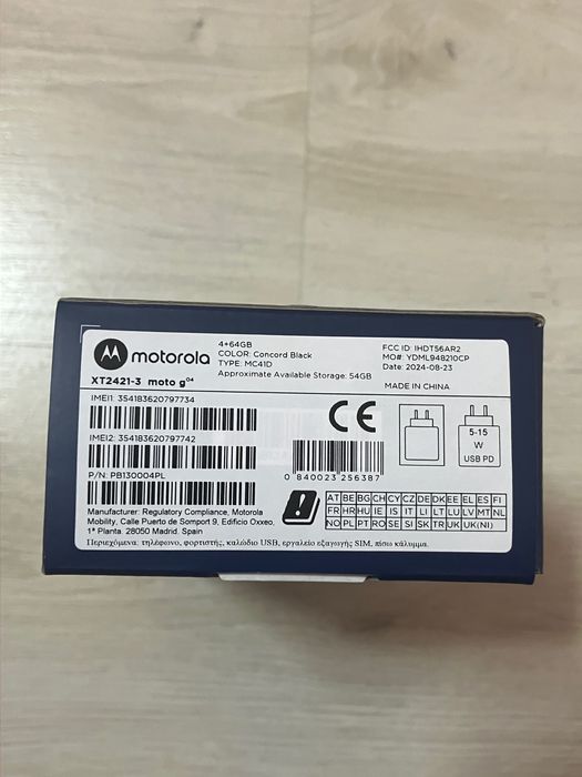 Ново! Motorola g04