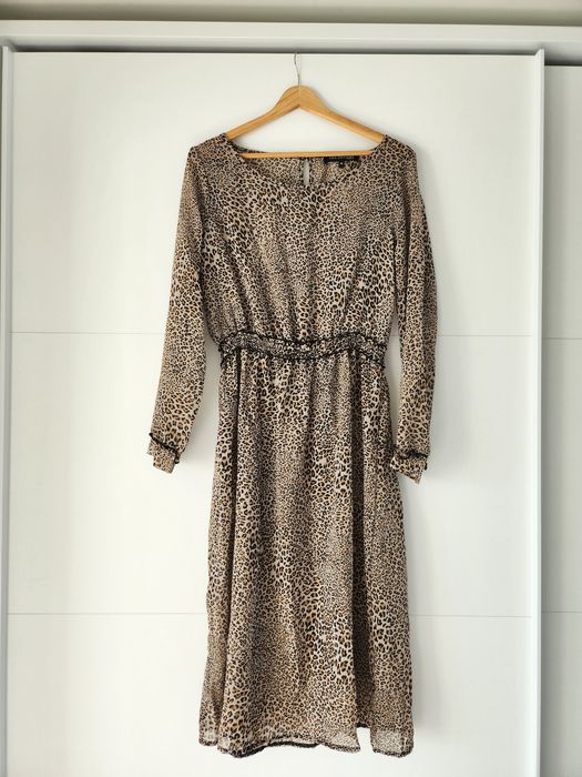 Rochie Top Secret  Animal print midi