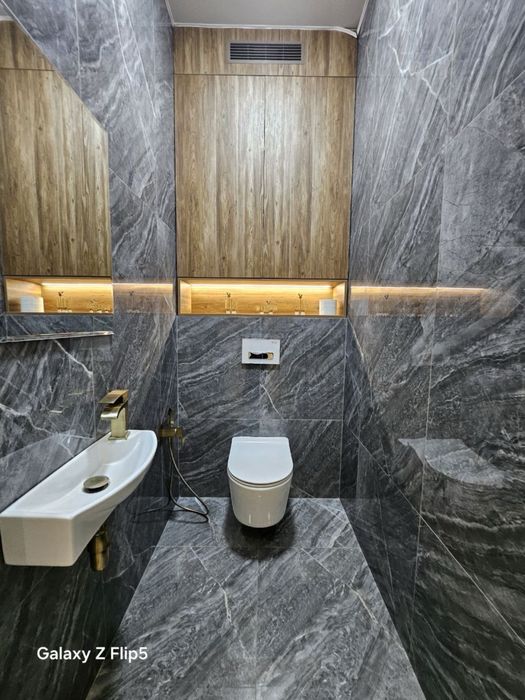 3-комнатная квартира с дорогим ремонтом, вид на фонтан, Ташкент Сити