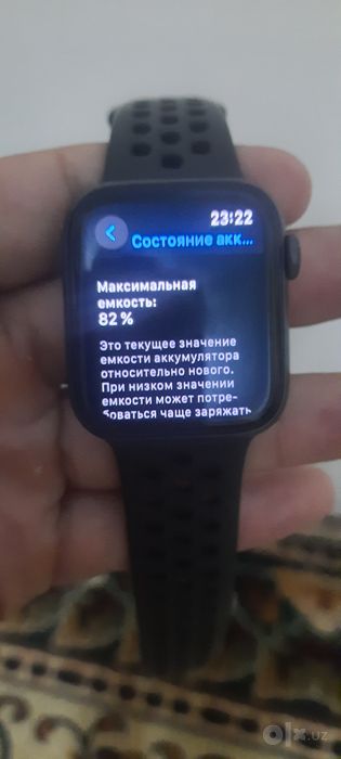 apple watch se 82%yomkst sastayani zo'r  aybi icloud arginal zaryad +