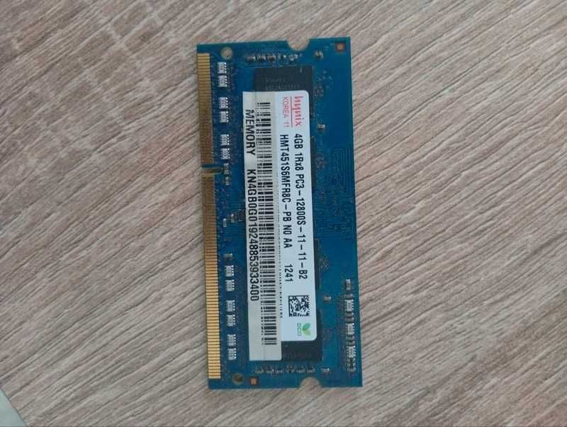 Memorie RAM laptop Hynix 4GB DDR3 – PC3-12800S | 1600 MHz