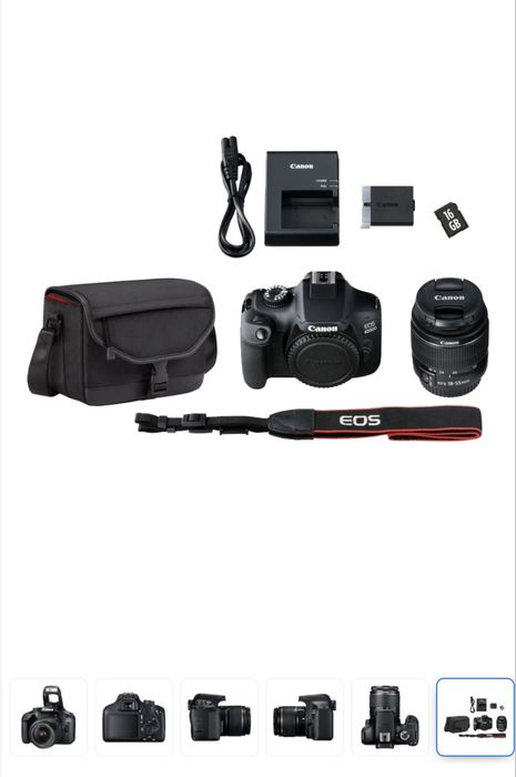 Aparat foto DSRL Canon eos D4000