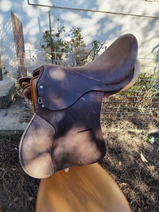 Șa călărie piele originala model clasic