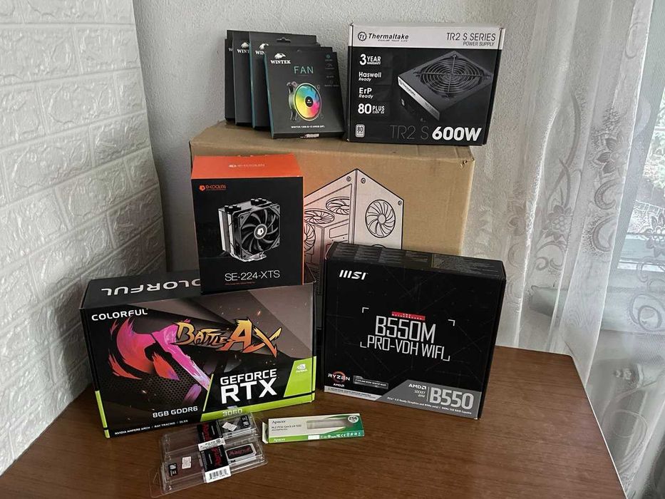Игровой ПК Ryzen 5 5600 RTX 3060