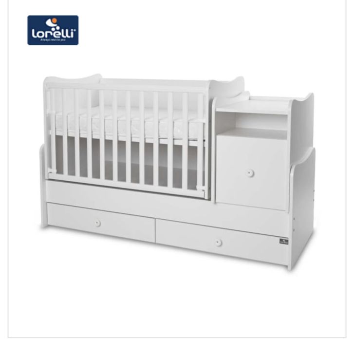 Бебешко трансформиращо легло люлка + матрак