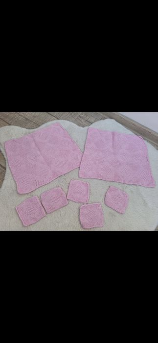 Lot de servete crosetate manual