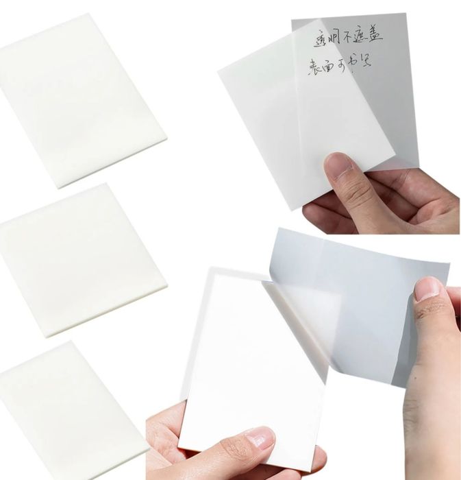 Прозрачные самоклеящиеся стикеры