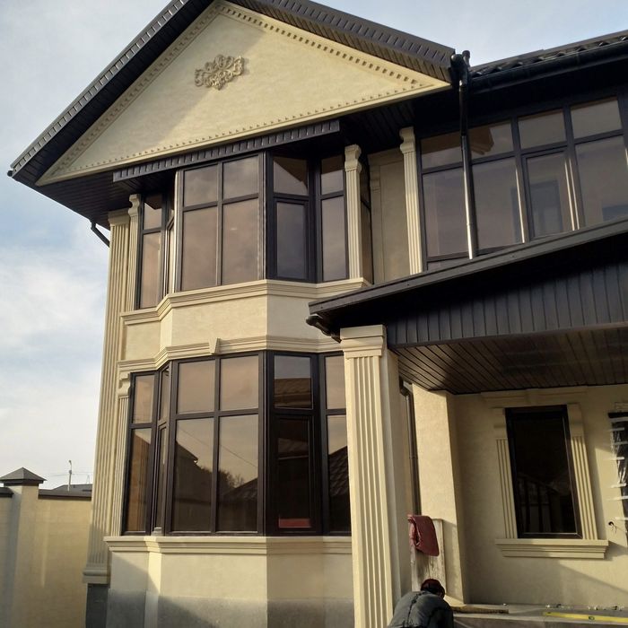 Обрамления на окна и дом