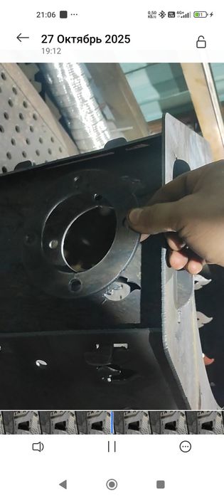 Печ под казан - мангал о