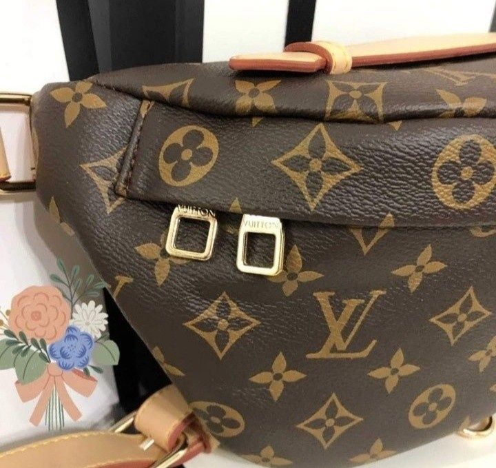 Borseta LV new model unisex, curea reglabila, etichetă, saculet