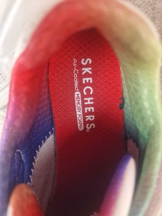 Детски бели кецове Skechers и Хари потър