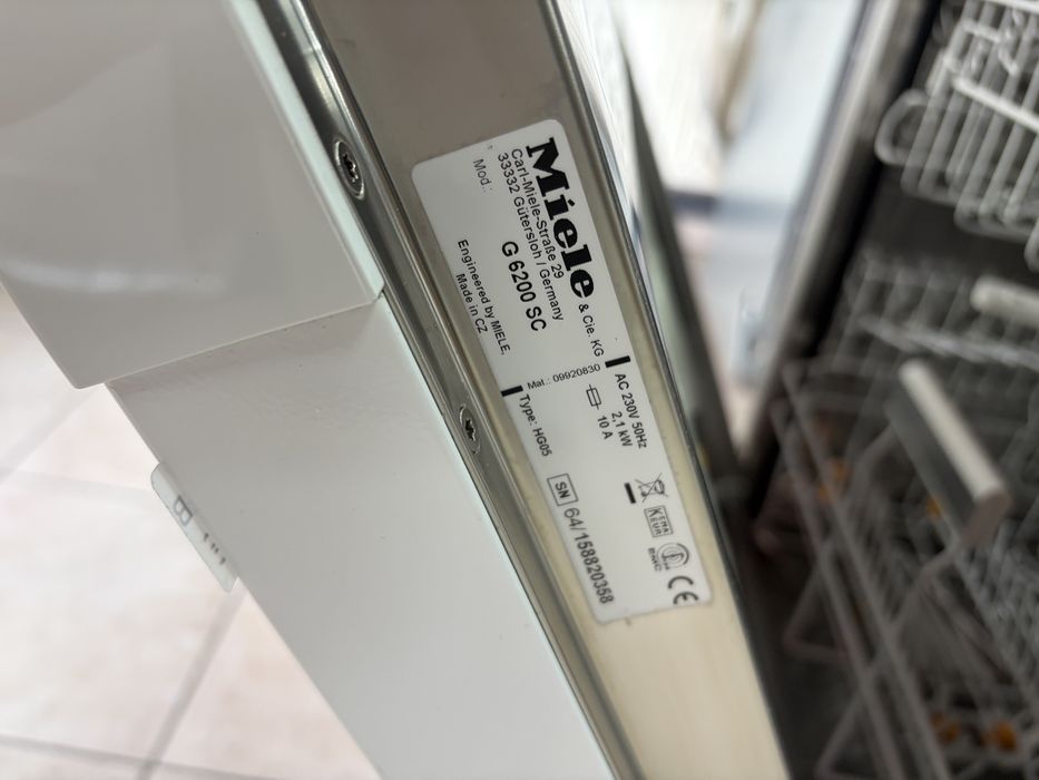 Miele G 6200 sci свободностояща миялна 14 комплекта /AutoOpen/24 м гар