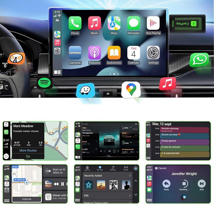 Безжичен Carplay адаптер за iPhone Lyssiefeel
