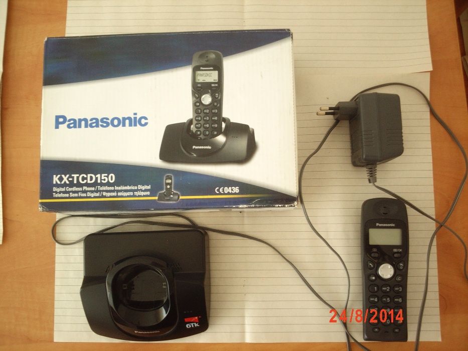 НОВ DECT Безжичен телефон Panasonic - ИЗГОДНО - Бартер