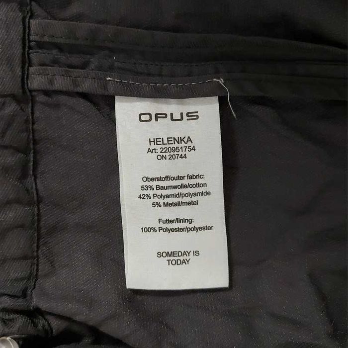 Trench OPUS gri, talie reglabilă, mărimea M, casual, primăvara