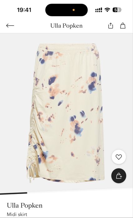 Юбка длина миди.