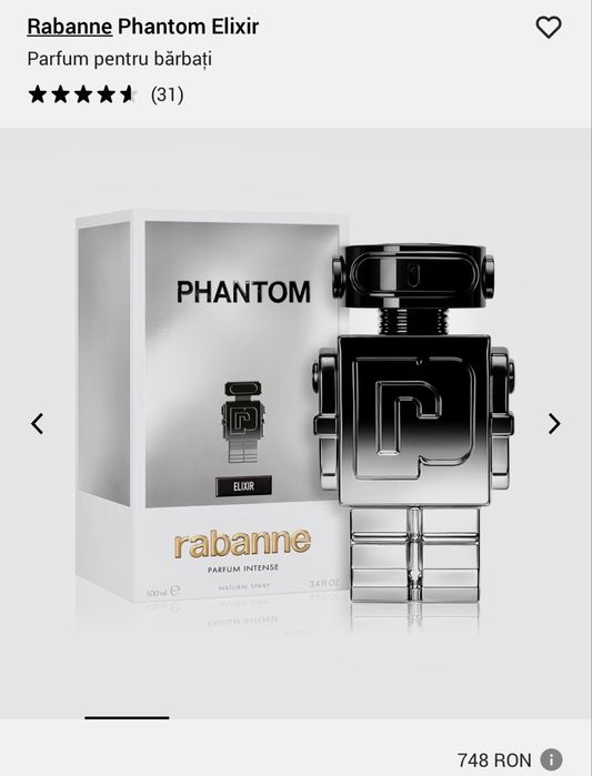Rabanne Phantom Elixir 100ml
