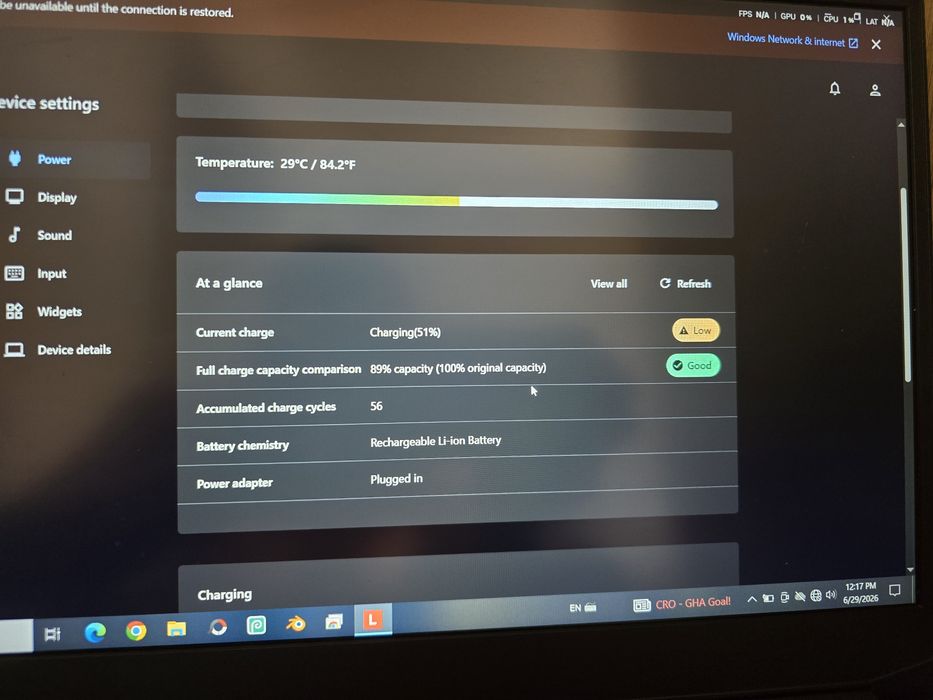 Levovo Ideapad 3 Gaming / CPU  I5 / 4GB Video / 16 RAM
