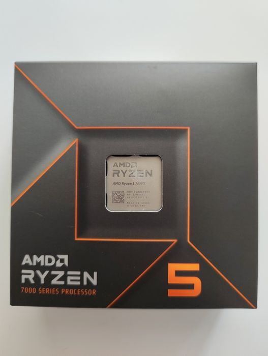 Procesor AMD Ryzen 5 7600X, 4.7/5.3 GHz NOU!