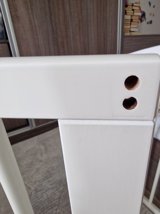 Бебешко легло / кошара IKEA Gulliver с матрак Skonast 60x120