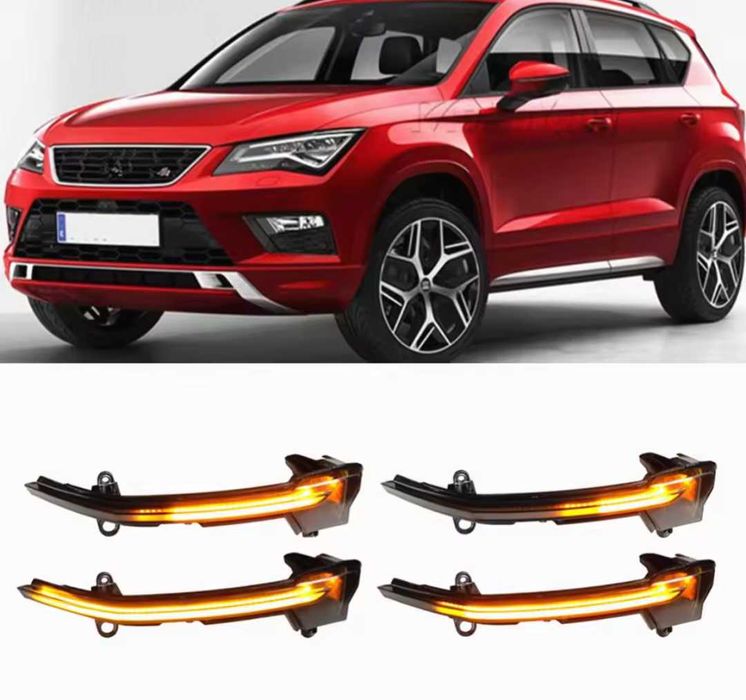 Динамични бягащи мигачи за огледалата за Seat  Ateca Cupra Сеат Атека