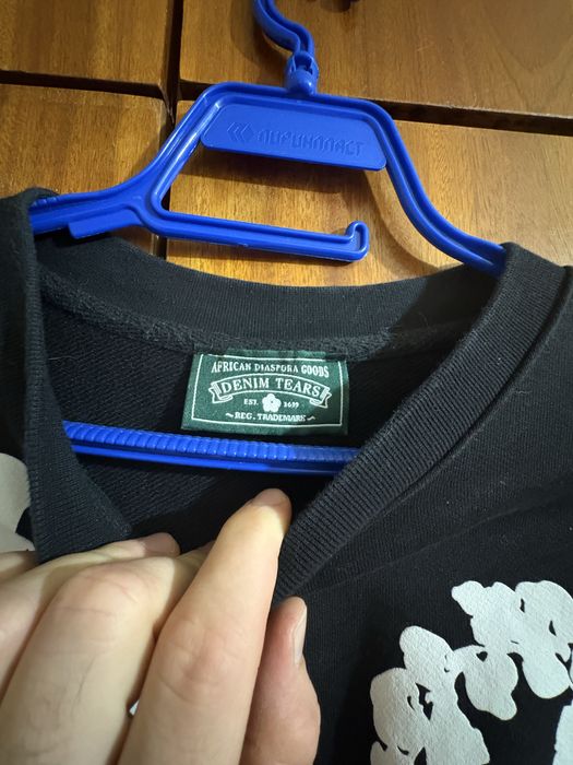 DENIM TEARS блуза с дълъг ръкав