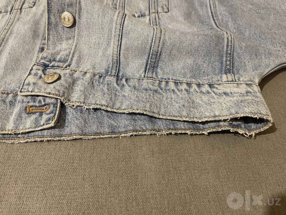 ZARA Trafalluc женский пиджак джинсовый