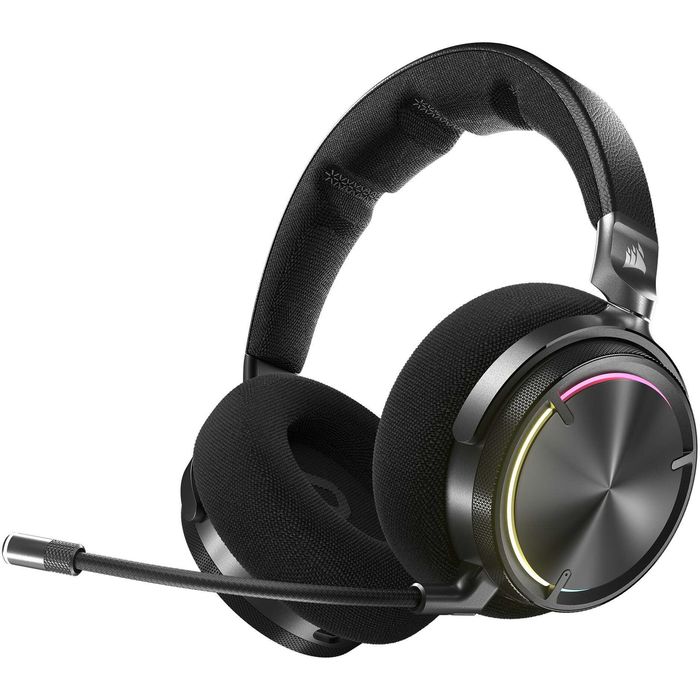 Casti gaming Corsair Virtuoso Max 2.4GHz wireless and Bluetooth® , Dolby Atmos®, active noise cancellation, PC, Mac, PS5/PS4, Switch, and mobile, etc