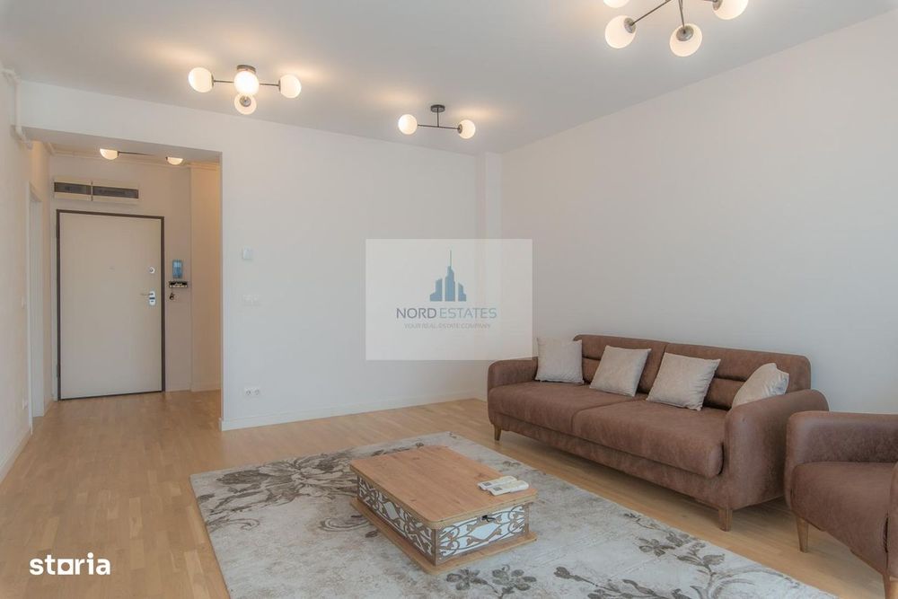 NEMOBILAT-Apartament nou de inchiriat-Baneasa-garaj-CT-2 bai