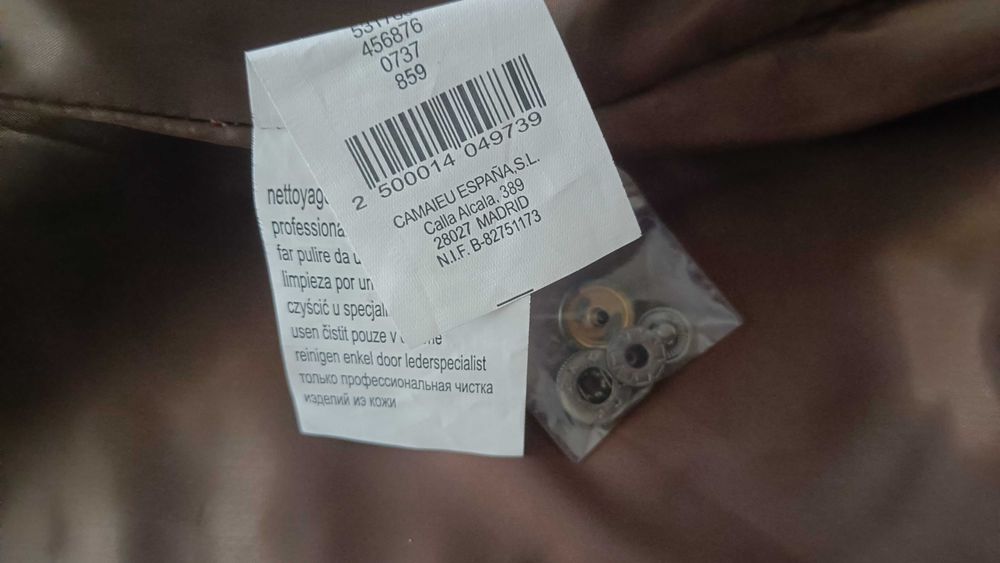 Geacă piele zara dutti oisho c&a ck tommy Camaieu