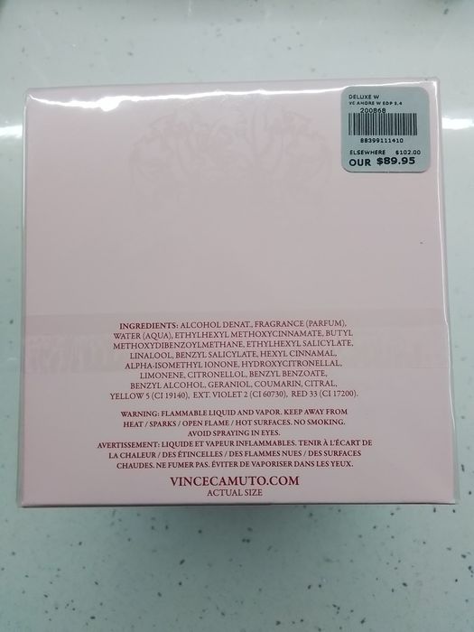 Парфюм-AMORE Vince Kamuto. 100 ml
