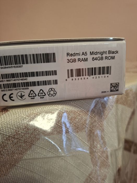Продавам нов  Телефон REDMI A5