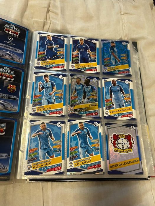 MATCH ATTAX колекция с много редки карти