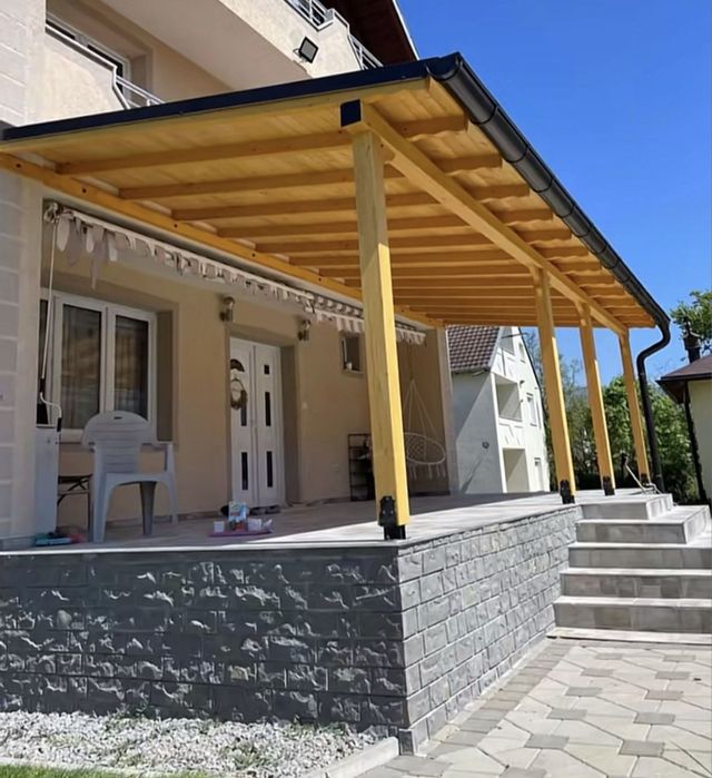 Facem terase pergole de gradina