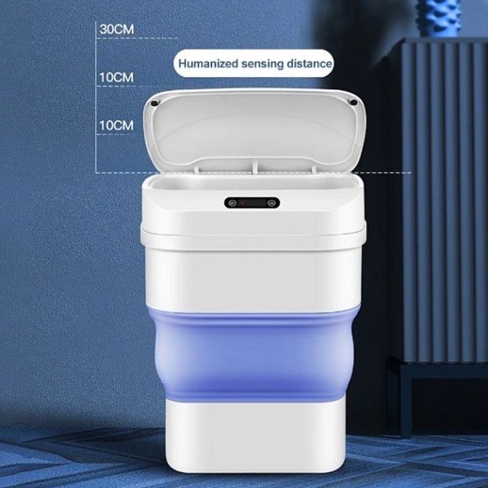 Сгъваемо Smart кошче за боклук със сензор за кухня и баня