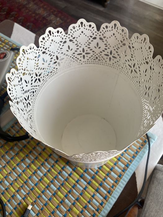 Кашпо металлическое икеа