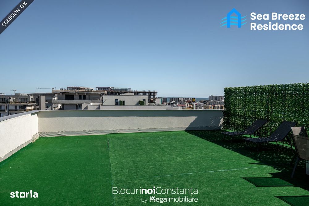 #Penthouse mobilat și utilat · terasă 110mp | zona Lidl, Mamaia Nord