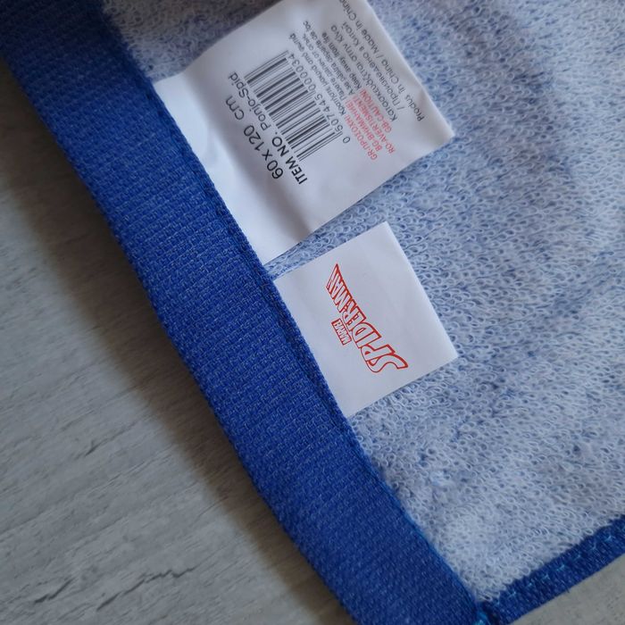 Ново детска хавлиена кърпа с качулка